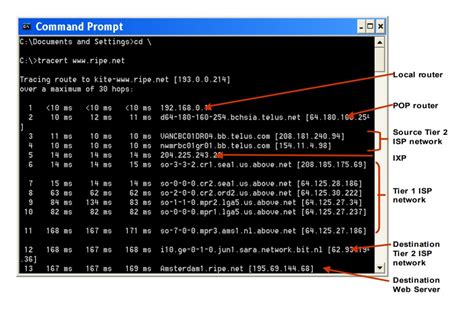 how to read a tracert